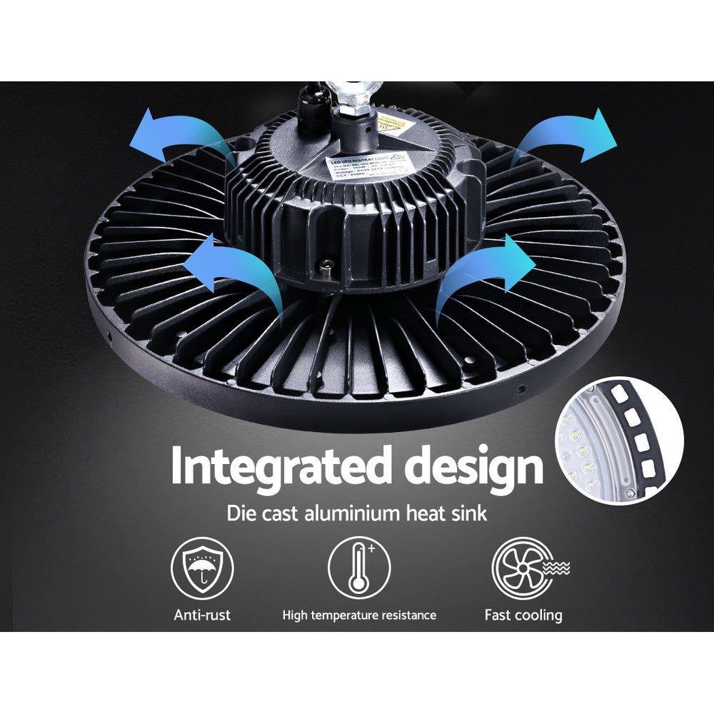 Leier 150W LED High Bay Light - SAA Approved, Epistar Chips, Easy Install - SuperSaverAU - view 5