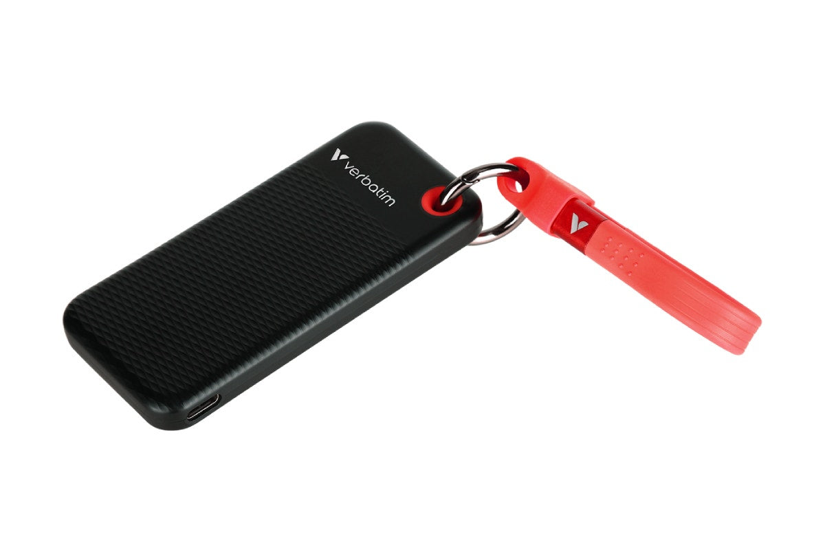 Verbatim 1TB Pocket SSD USB 3.2 Gen 2 (Black/Red)