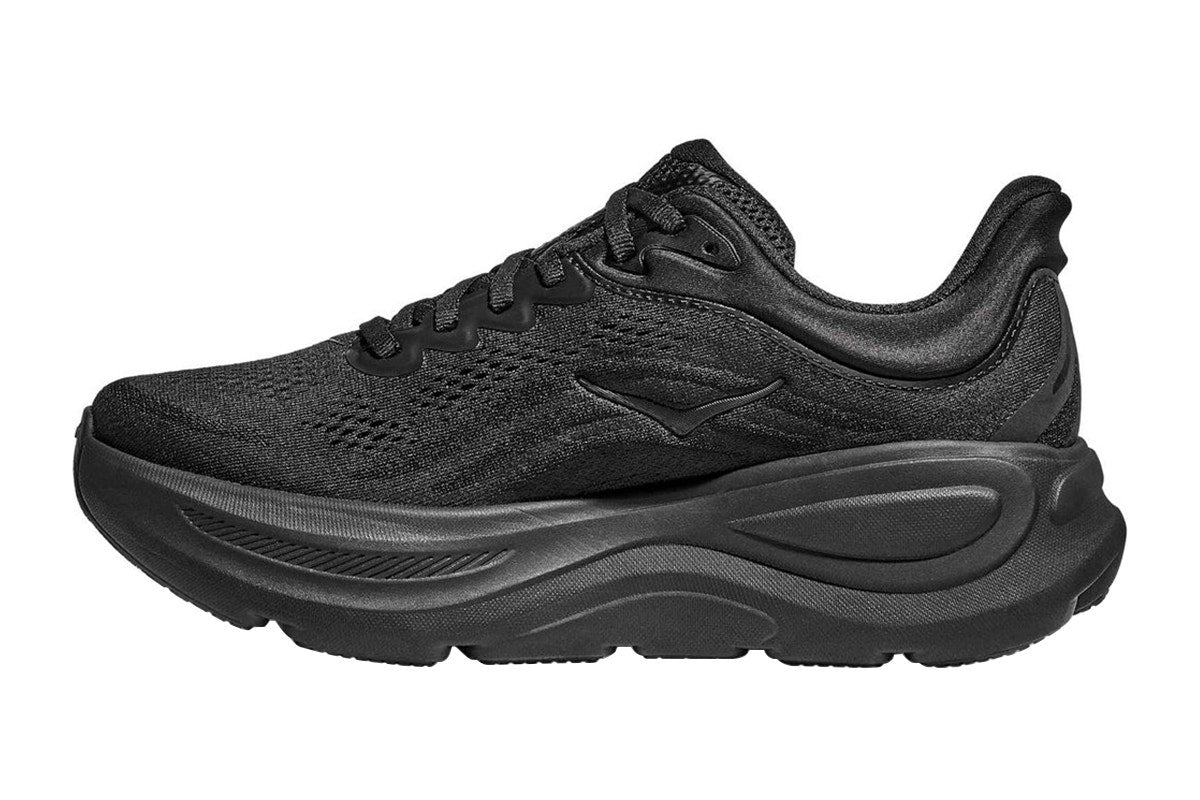 Hoka Women's Bondi 9 Running Shoes (Black/Black, Size 9.5 US)