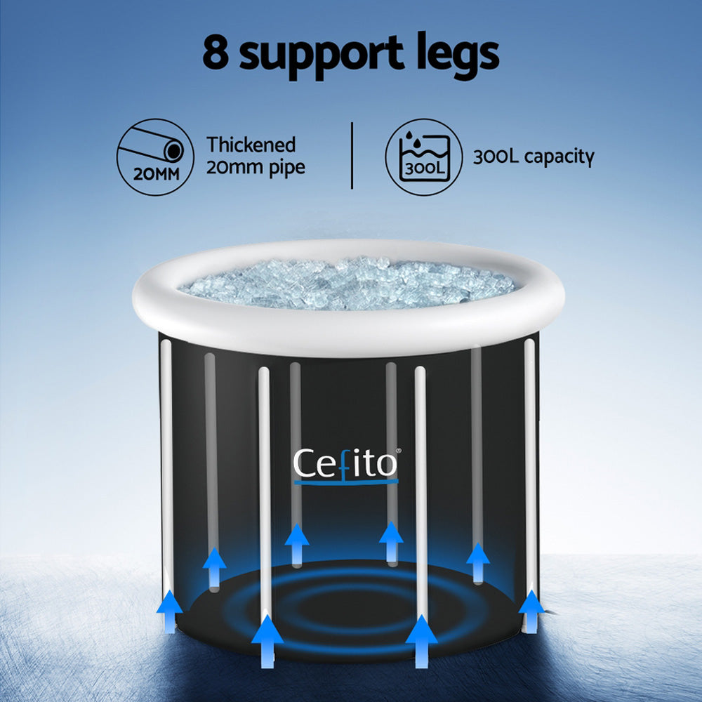 Weisshorn Portable Inflatable Ice Bath Tub 70x80cm for Recovery - SuperSaverAU - view 5