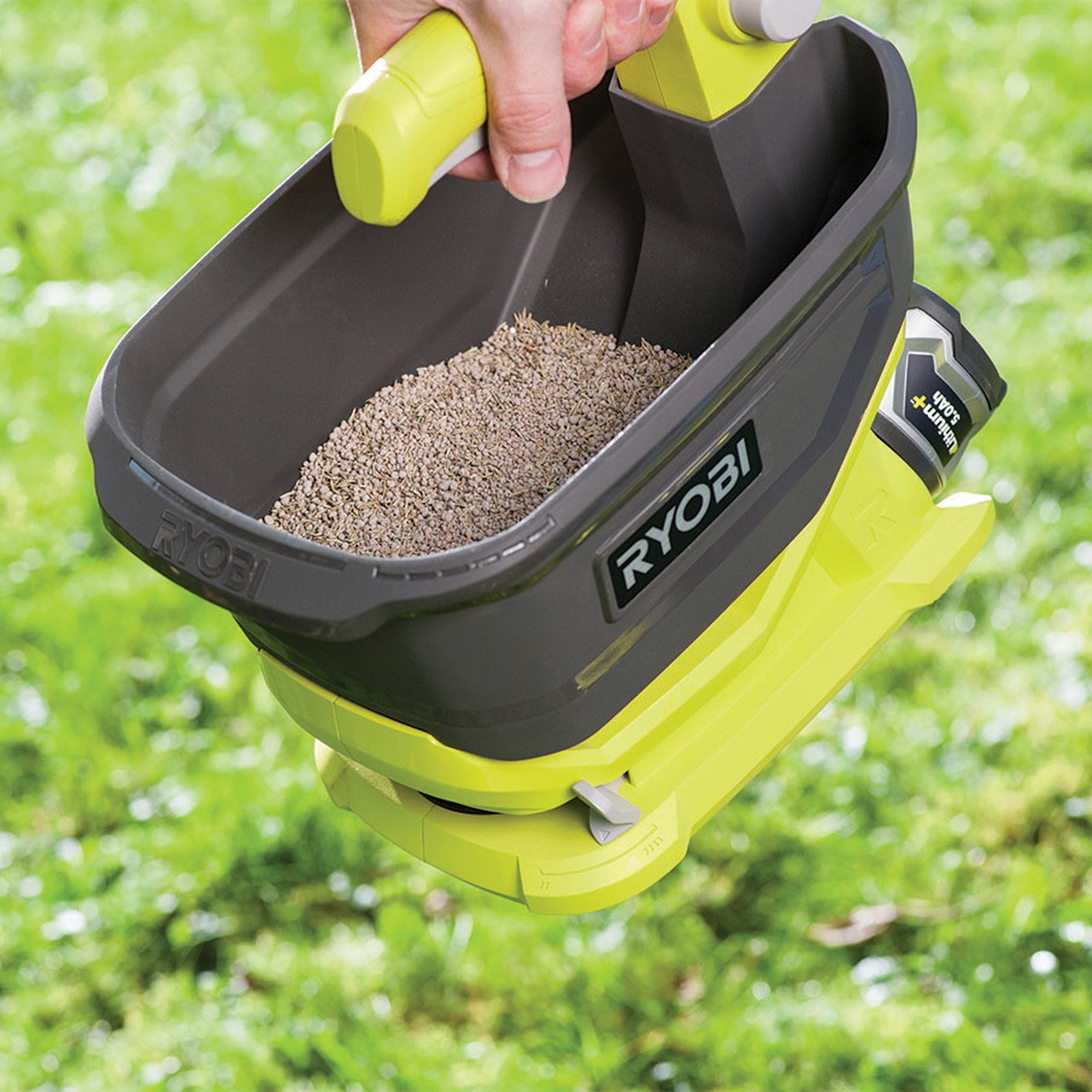 Ryobi ONE+ 18V Cordless Seed And Fertiliser Spreader OSS1800 Tool Only