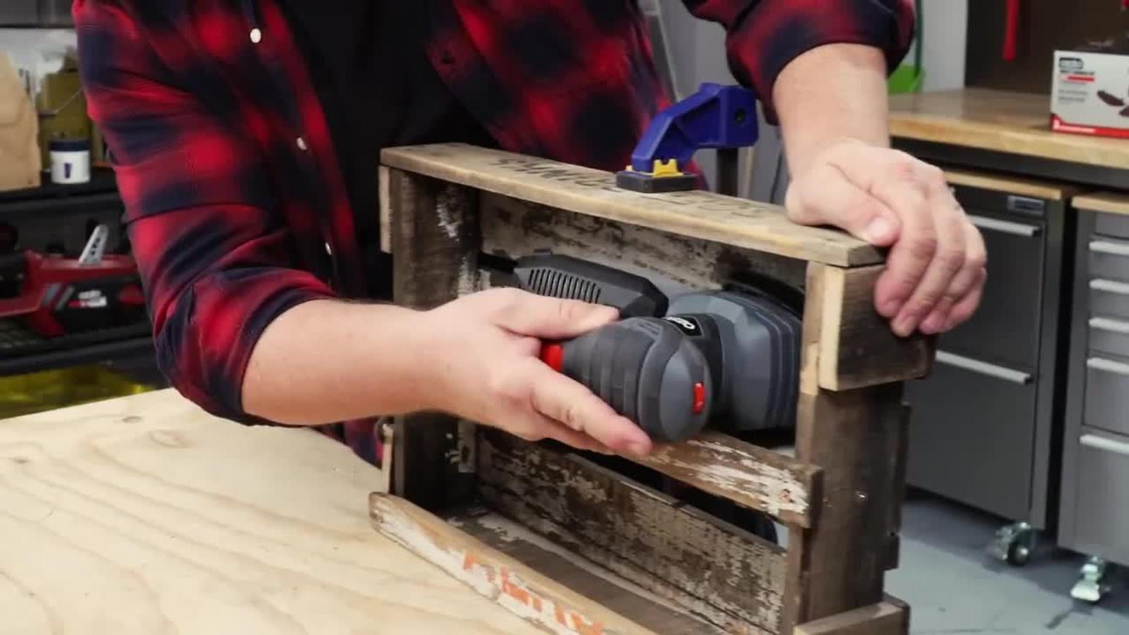 Ozito 200W Multi Sander Kit 3 Interchangeable Bases MSK-001