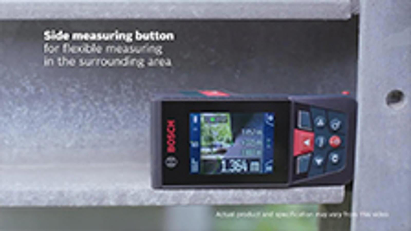 Bosch Professional GLM 150 C 150m Red Beam Laser Distance Measurer Bluetooth IP54 0601072FK0