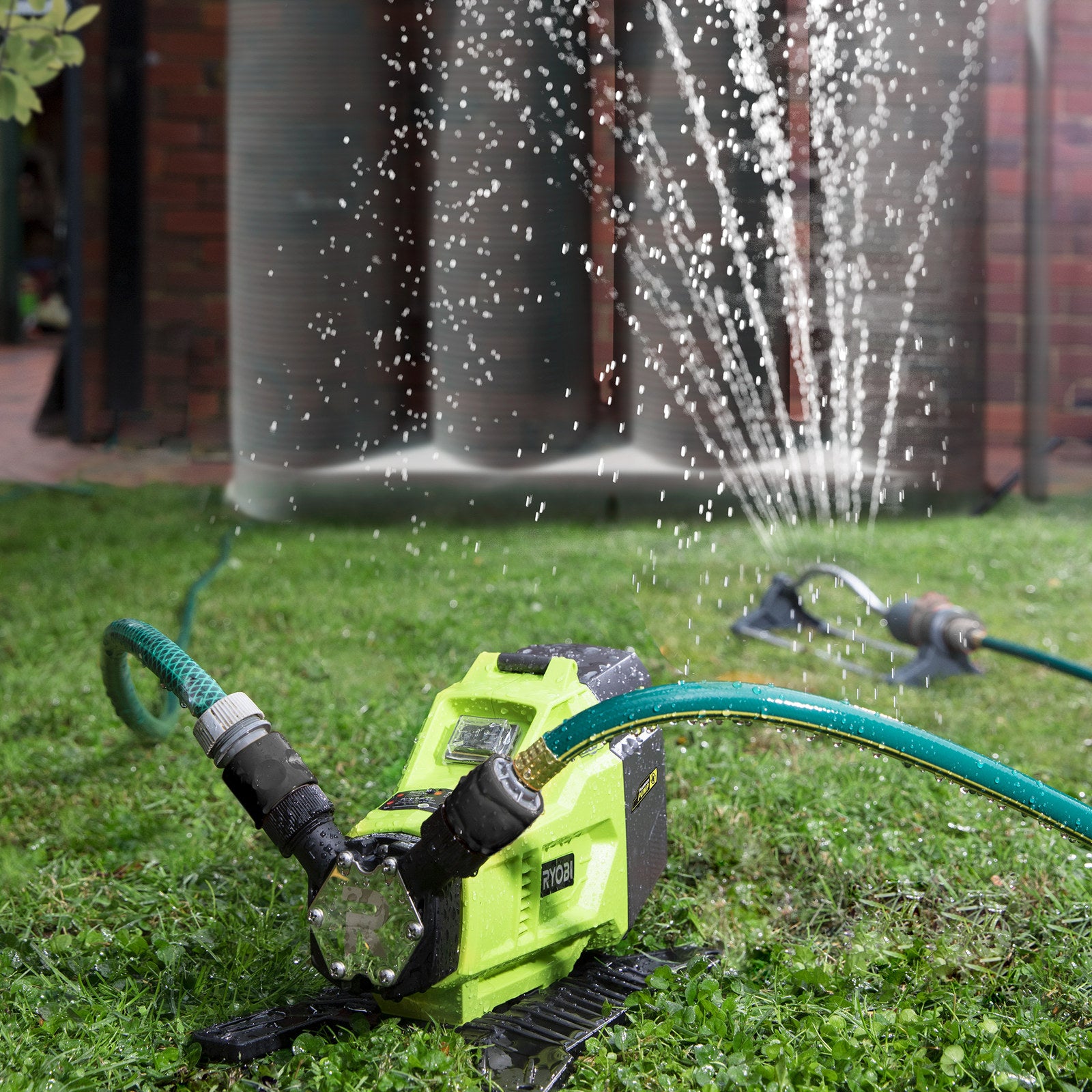 Ryobi One+ 18V 1230L/hr Transfer Pump IPX4 Skin Only R18TP-0