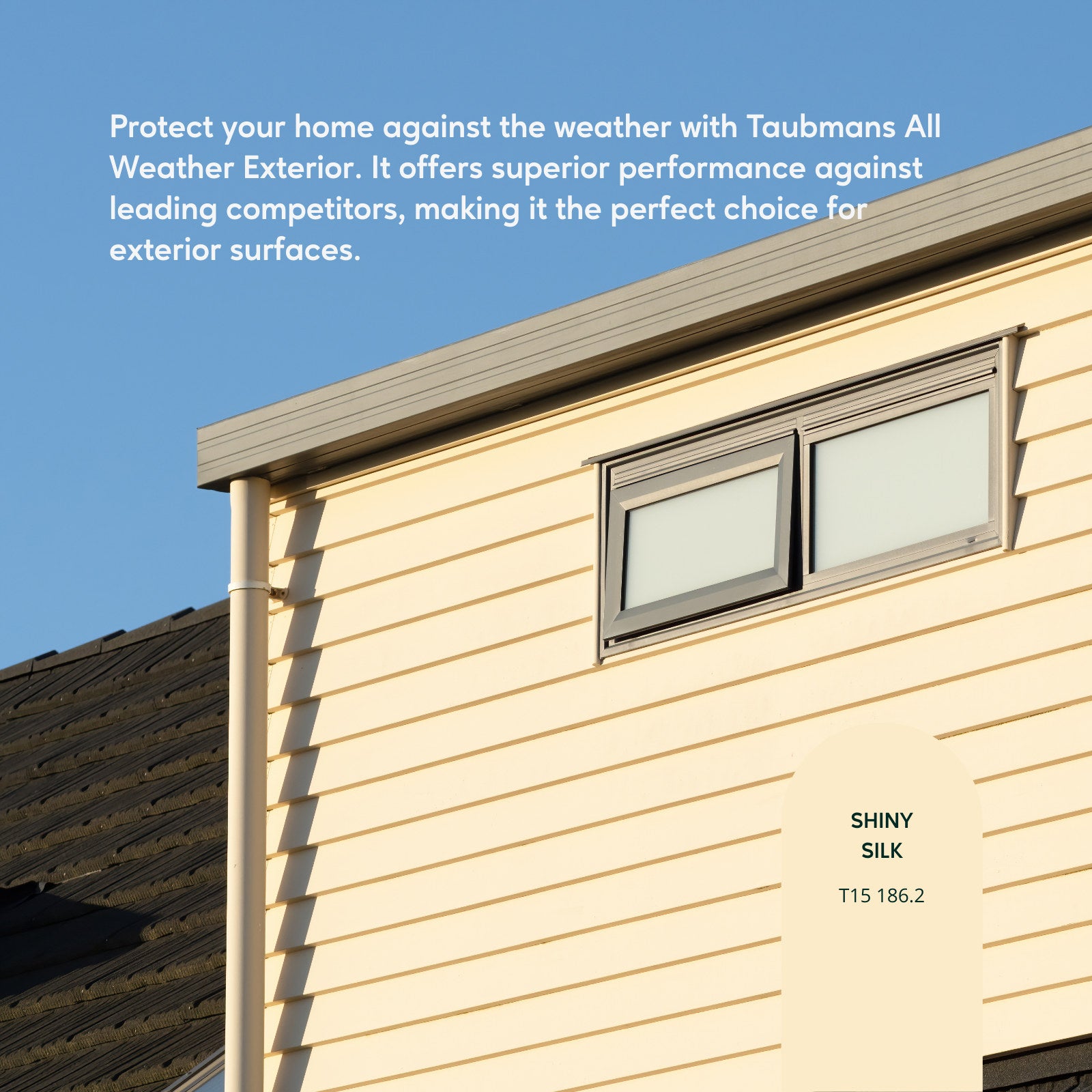 Taubmans 1L White Semi Gloss All Weather Exterior Paint Water Based UV Resistant