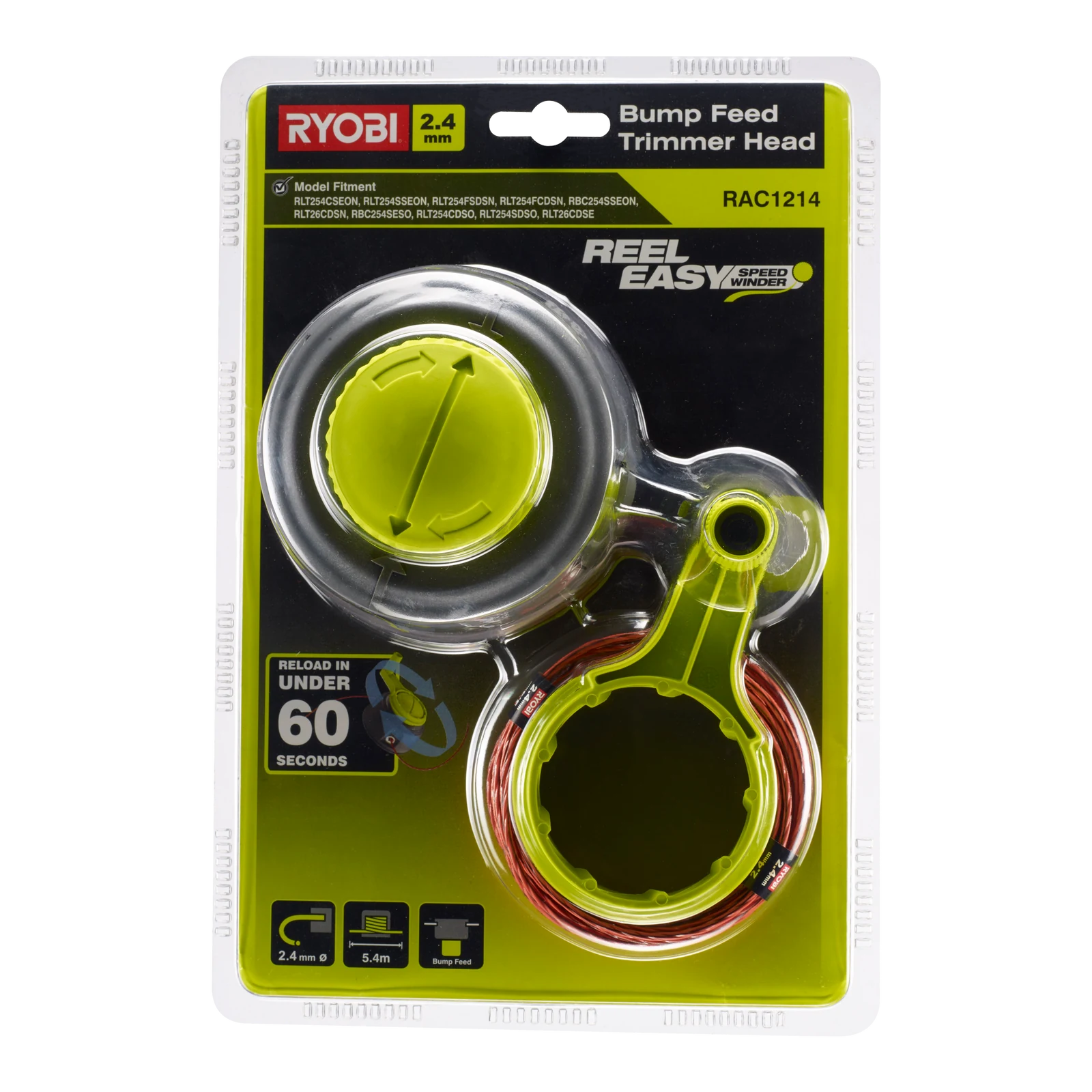 Ryobi Reel-Easy Speedwinder Trimmer Line Spool RAC1214