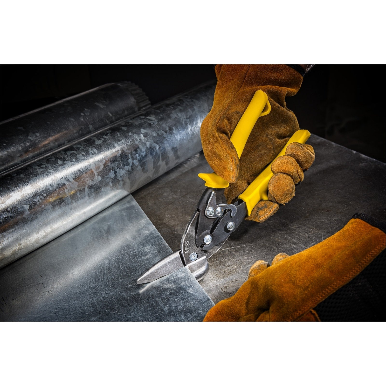 Crescent Wiss 250mm Straight Cut Offset Aviation Snips