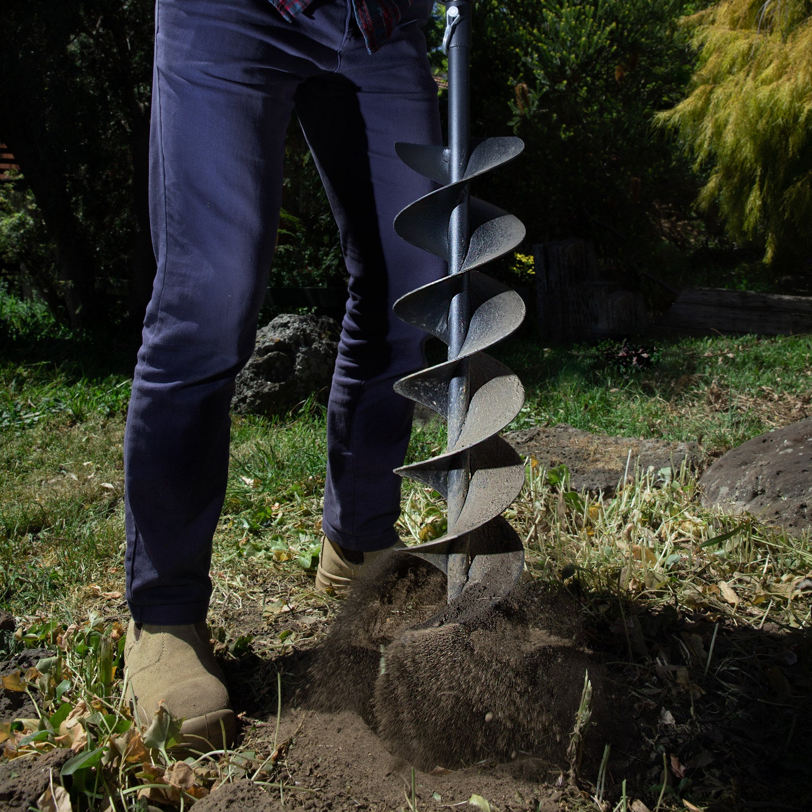 Ryobi 18V ONE+ Brushless Cordless 150mm Planting and Digging Tool Skin Only Green ODT1800
