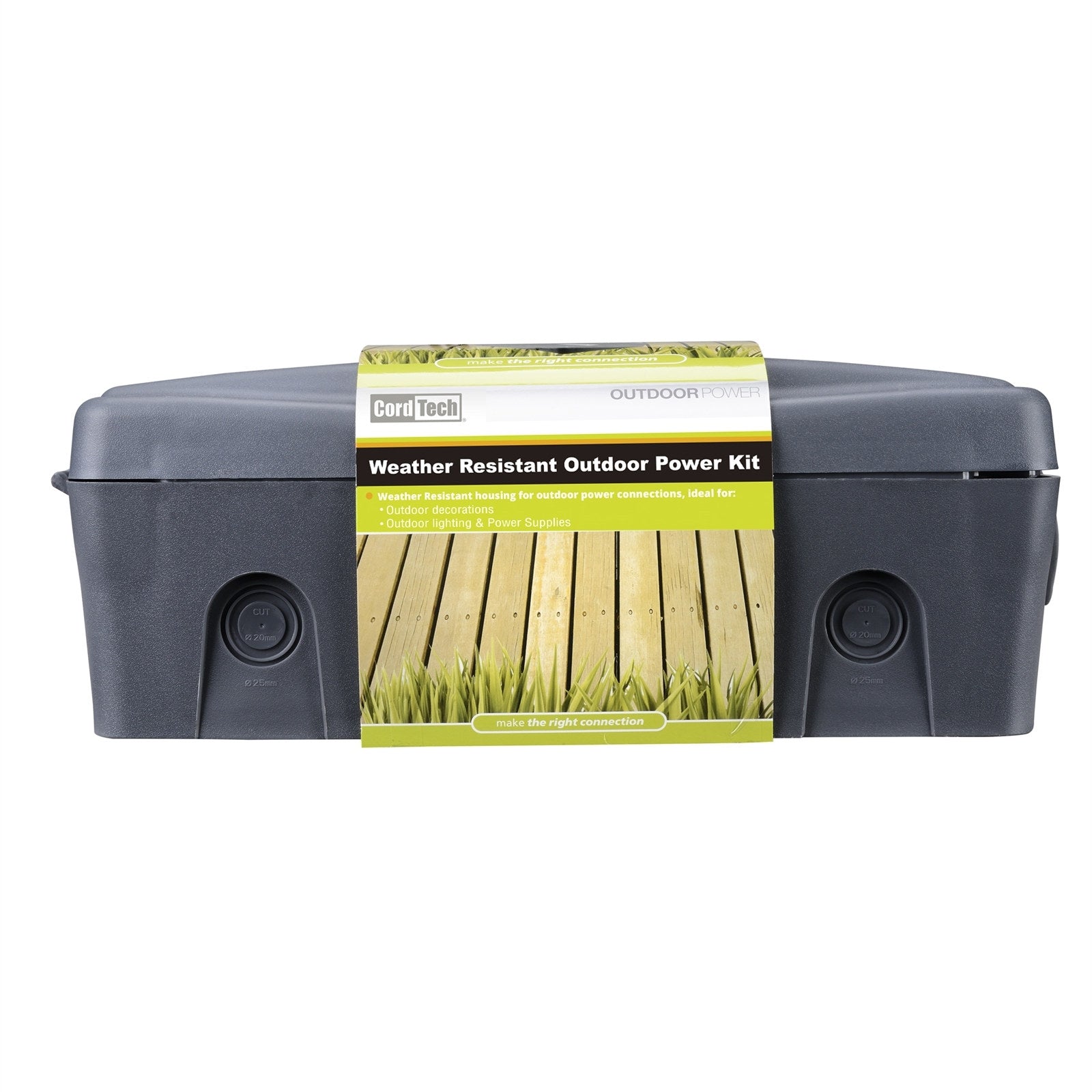 CordTech IP54 Outdoor Power Kit WBXKIPAUP
