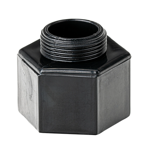 K-Rain 15mm BSP Hex Head Shrub Nozzle Adaptor - 5 Pack Polypropylene