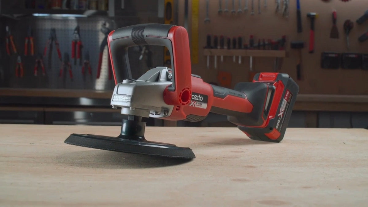 Ozito PXC 18V Brushless 2-in-1 180mm Sander & Polisher PXBSPS-180 - Skin Only