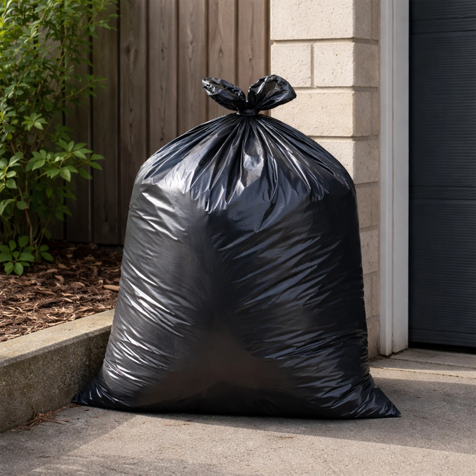 Grunt 60L 850 x 700mm Black Rubbish Bags 50 Pack