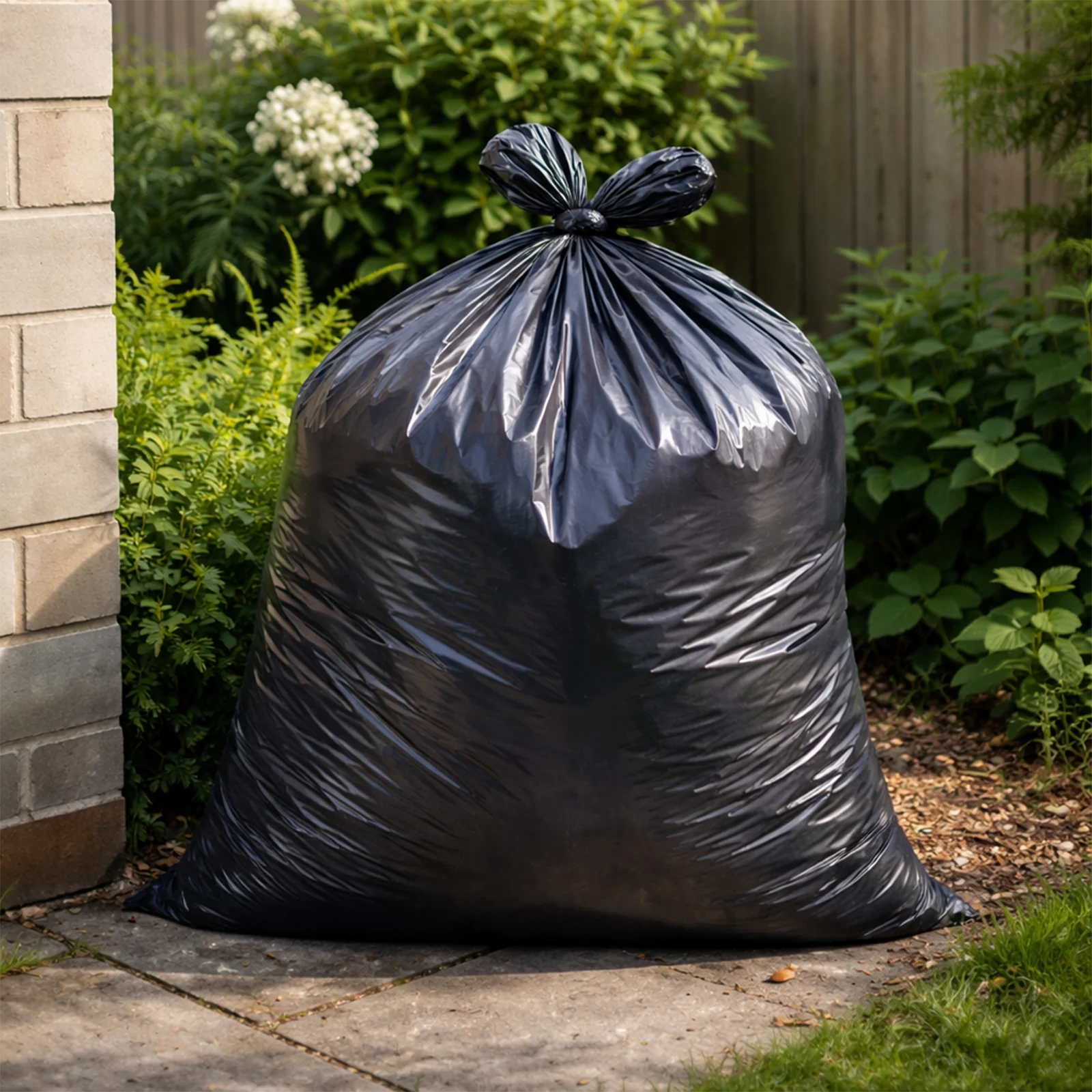 Grunt 75L 900 x 800mm Black Rubbish Bags 50 Pack