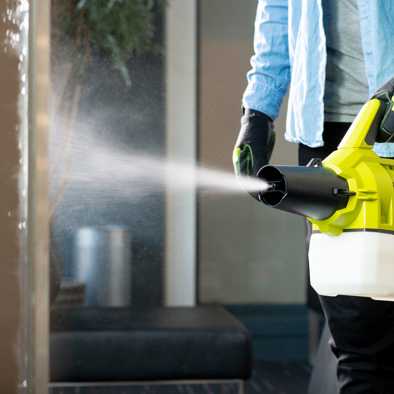 Ryobi 18V ONE+ Multi-Purpose Mister and Fogger Green Skin Only OFG1800