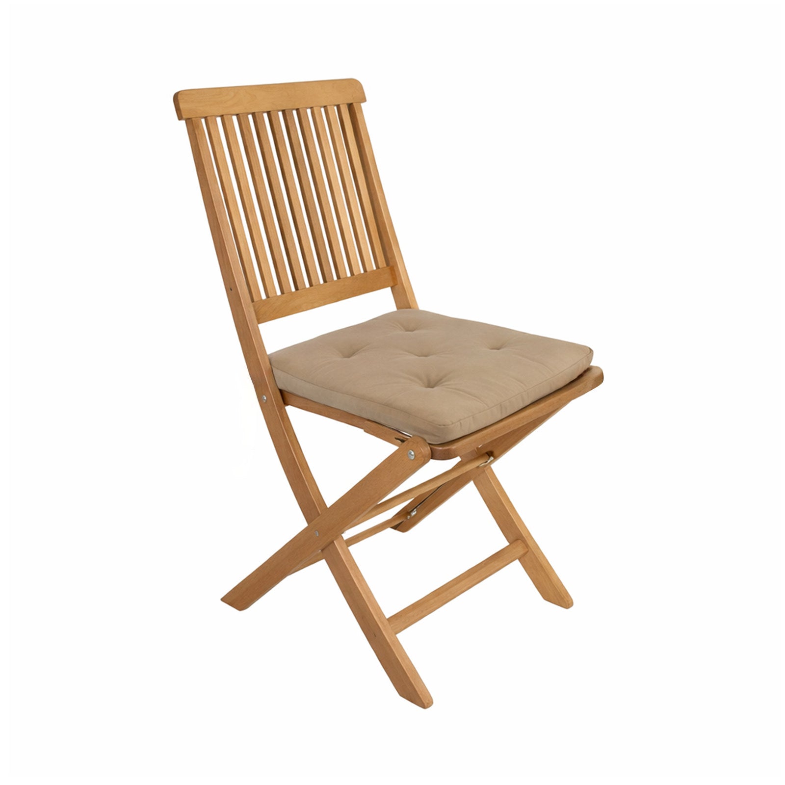 Mojo 40cm Latte Square Outdoor Cushion
