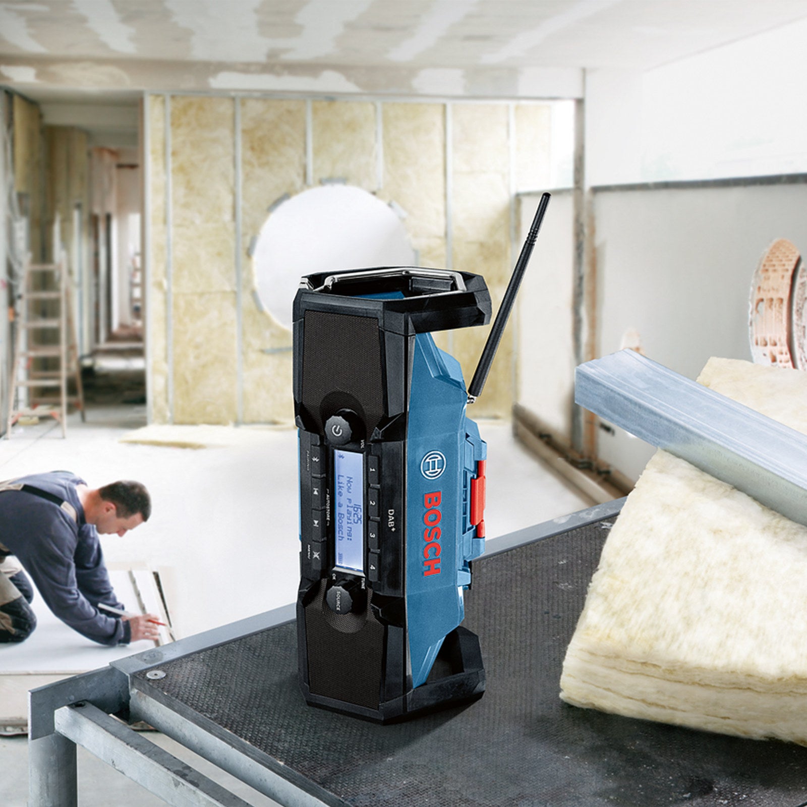 Bosch 18V Professional Bluetooth Worksite Radio Skin Only GPB 18V-2 C