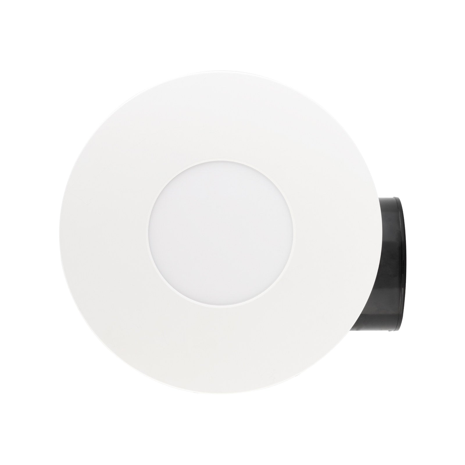 Mercator 290mm White Plug-In Round Exhaust Fan 28W Tri-Colour LED Light