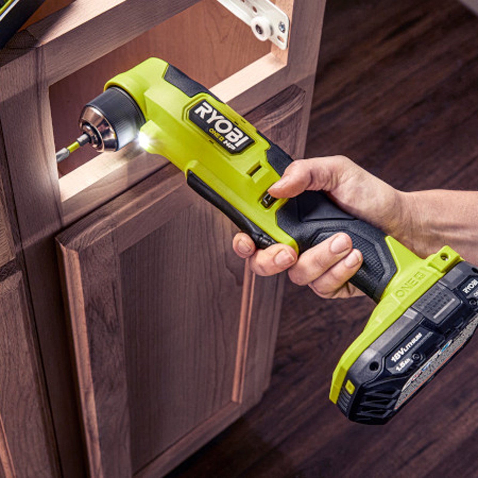 Ryobi 18V ONE+ HP Brushless Angle Drill - Tool Only