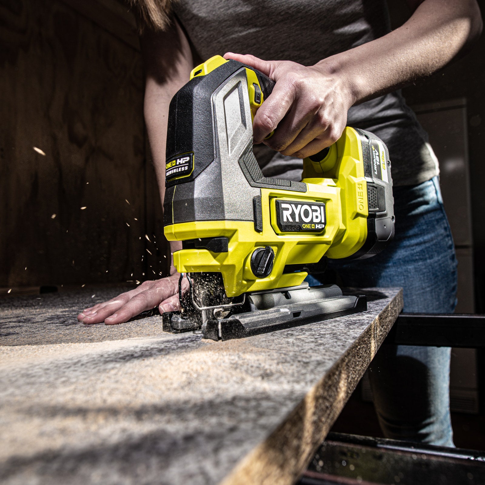 Ryobi 18V ONE+ HP Brushless Jigsaw - Tool Only RJS18X