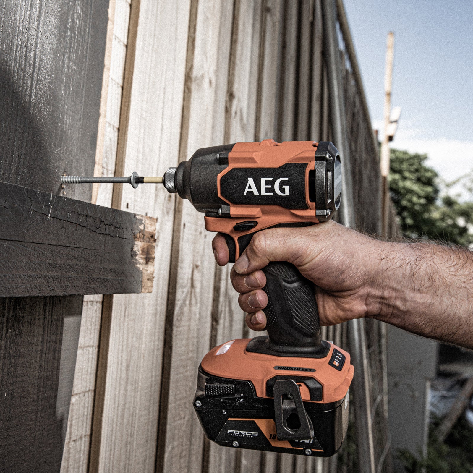 AEG 18V Brushless 3-Speed Impact Driver 220Nm Skin Only A18IDB30