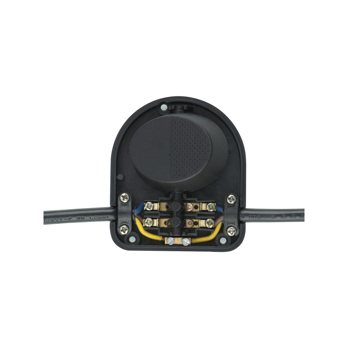 DETA Rewireable Double Pole Foot Switch 250V 5A Polycarbonate 6013B