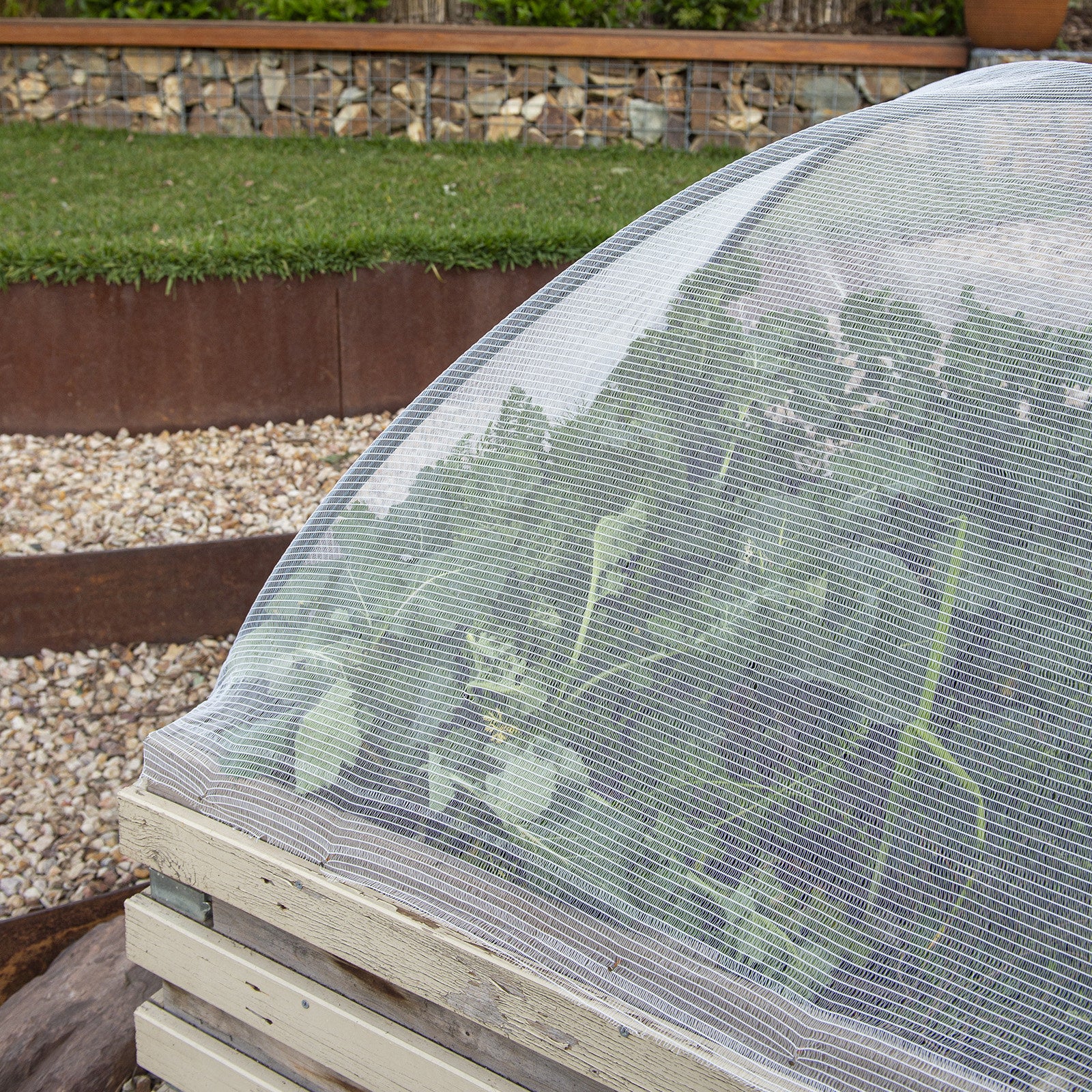 Backyard Farmer 4 x 4m x 7mm Crop Protection Net