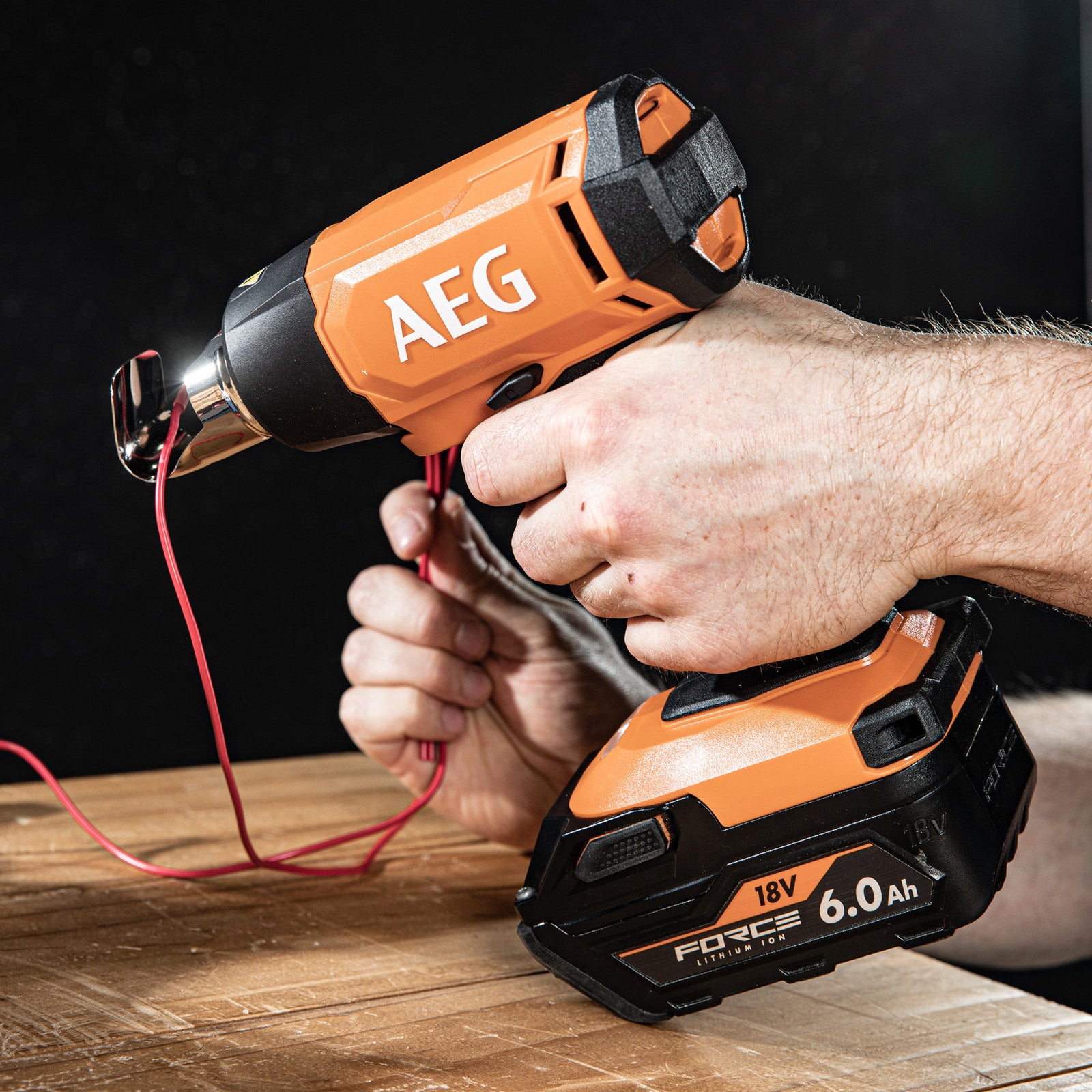 AEG 18V Cordless Heat Gun - Skin Only A18HG0