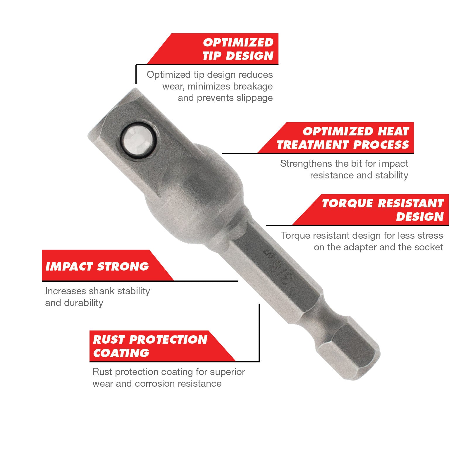 Diablo 3 Piece Socket Adaptor Set