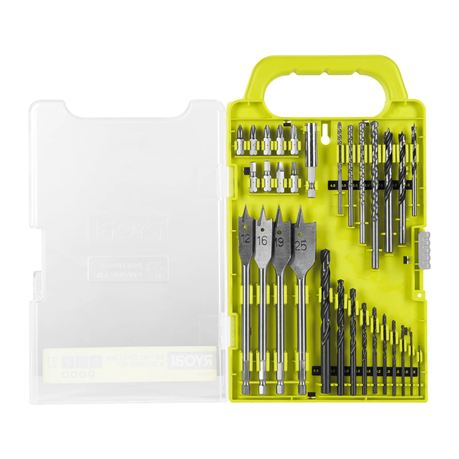 Ryobi 31 Piece Metric Drill and Drive Set RDD31S2