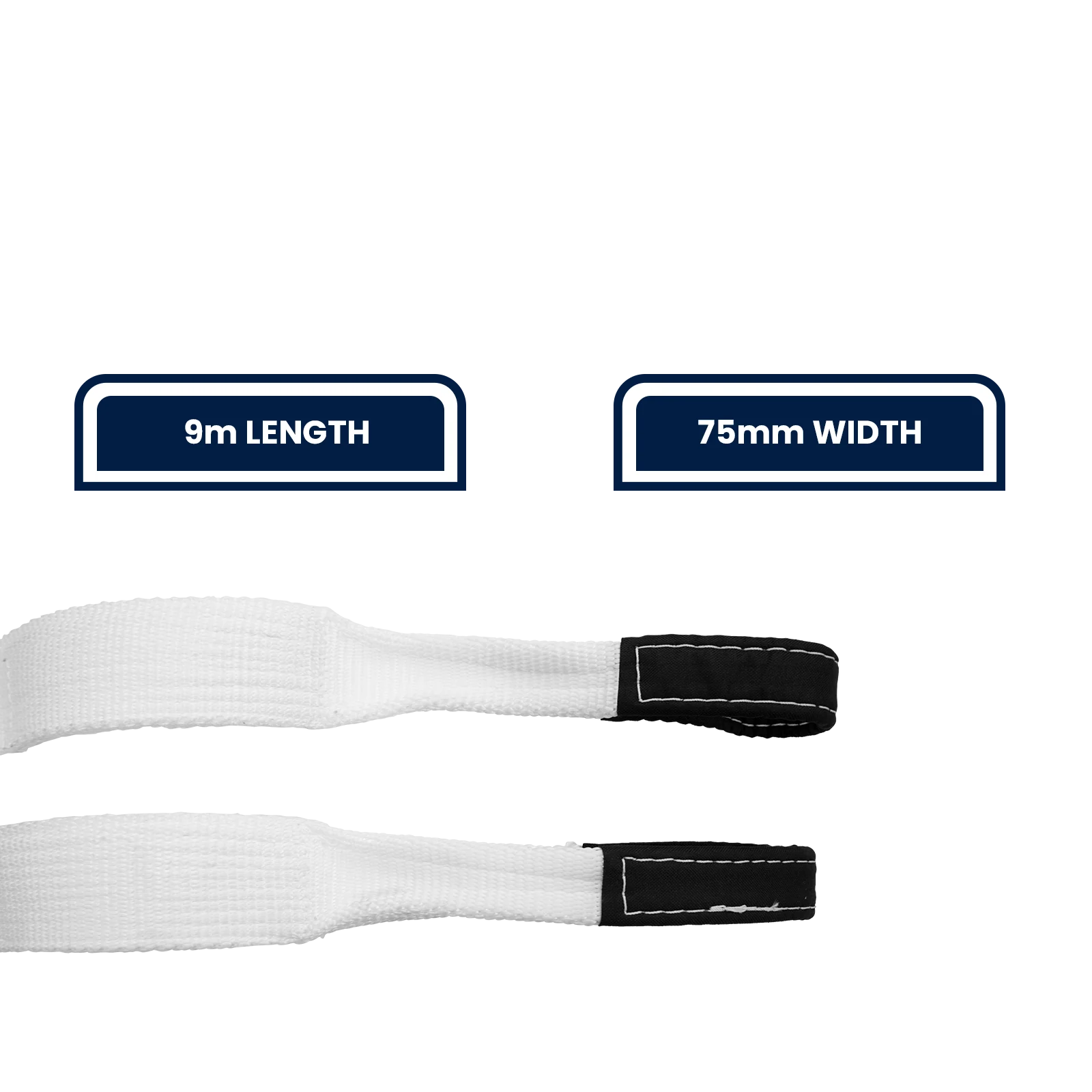 Grunt 75mm x 9m 8,000 B/S Nylon Snatch Strap