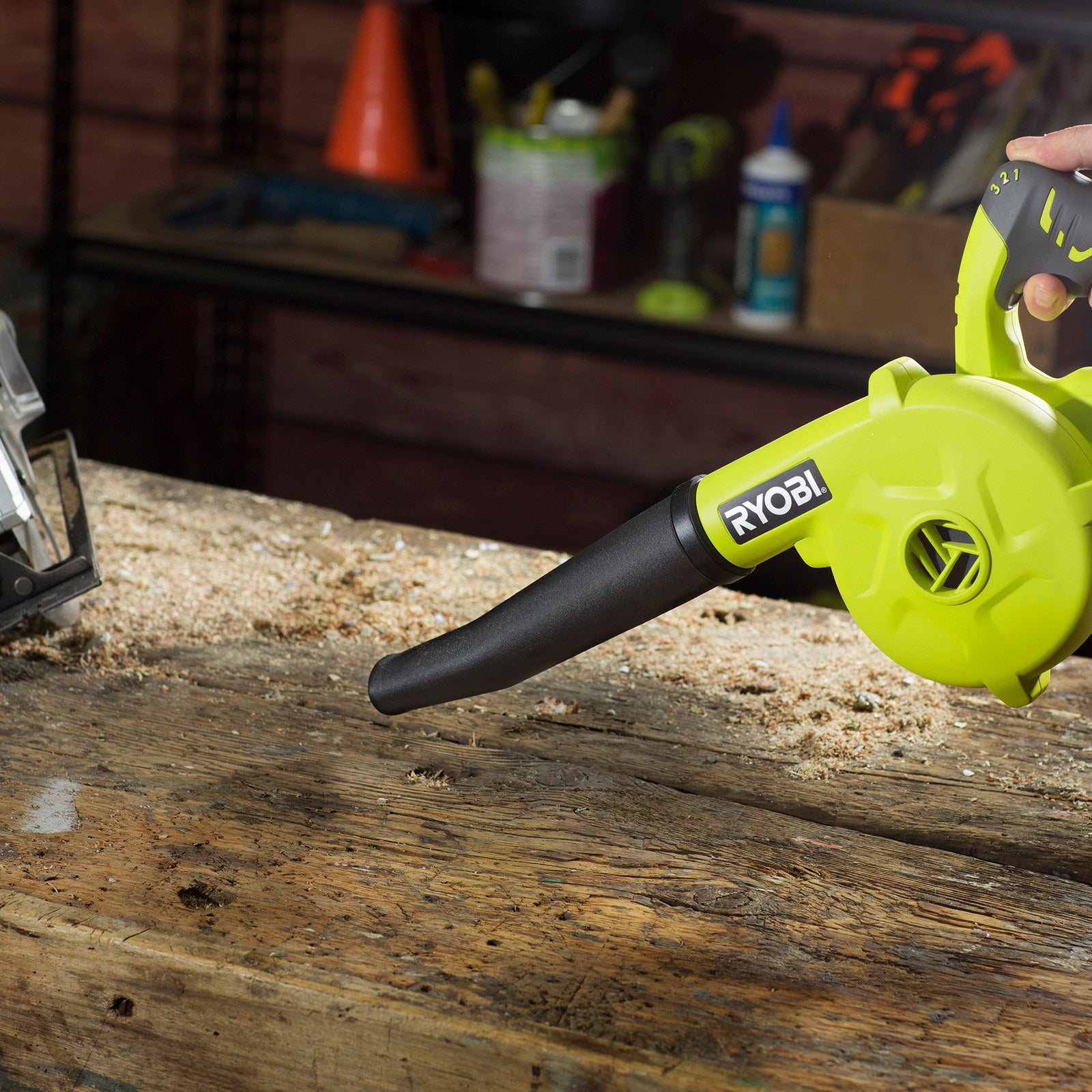 Ryobi 18V ONE+ 2.0Ah Workshop Blower Kit R18TB12