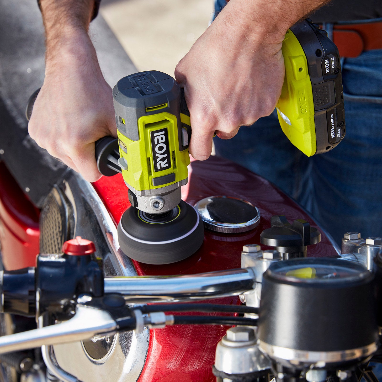 Ryobi 18V ONE+ Detail Polisher/Sander RDP18 - Tool Only