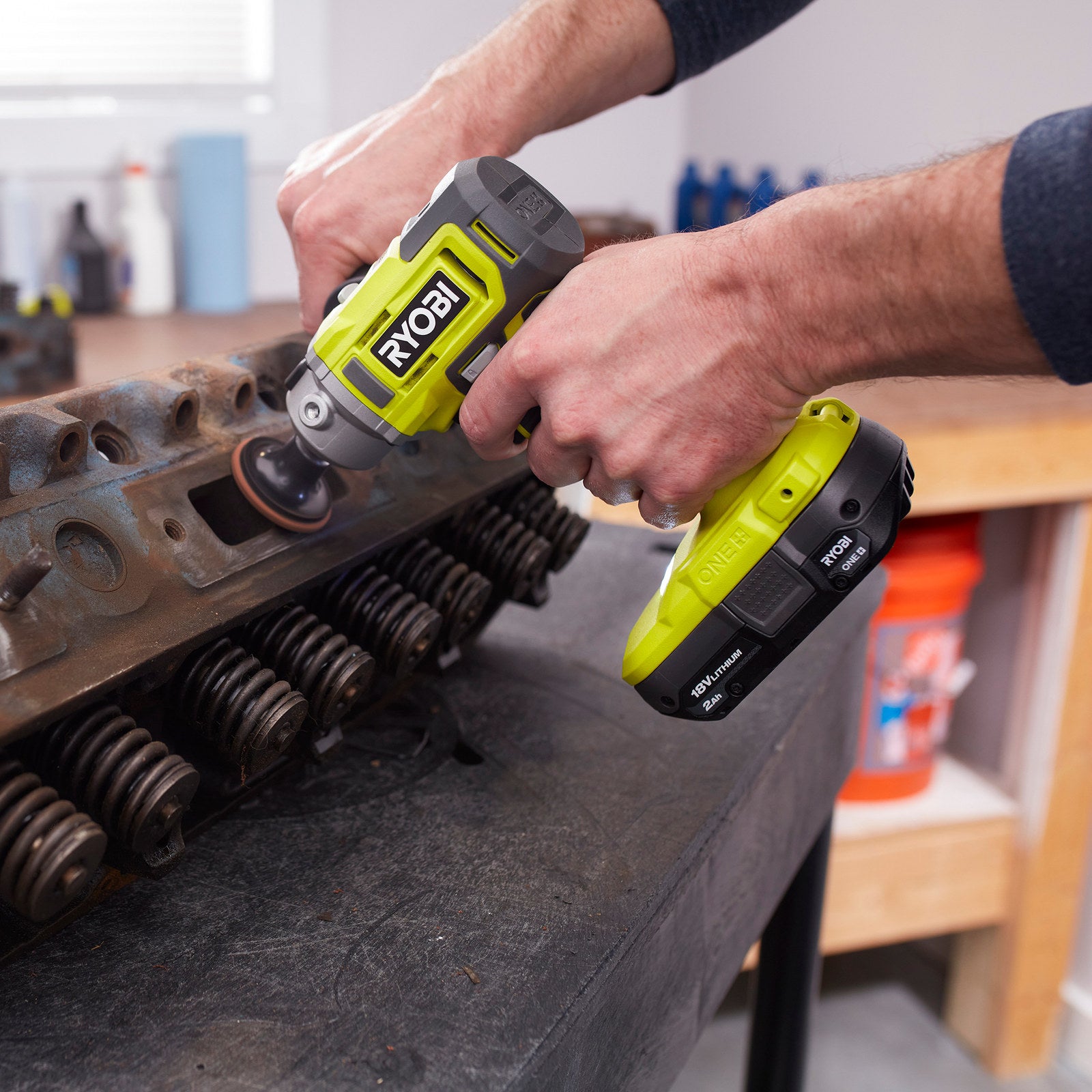 Ryobi 18V ONE+ Detail Polisher/Sander RDP18 - Tool Only