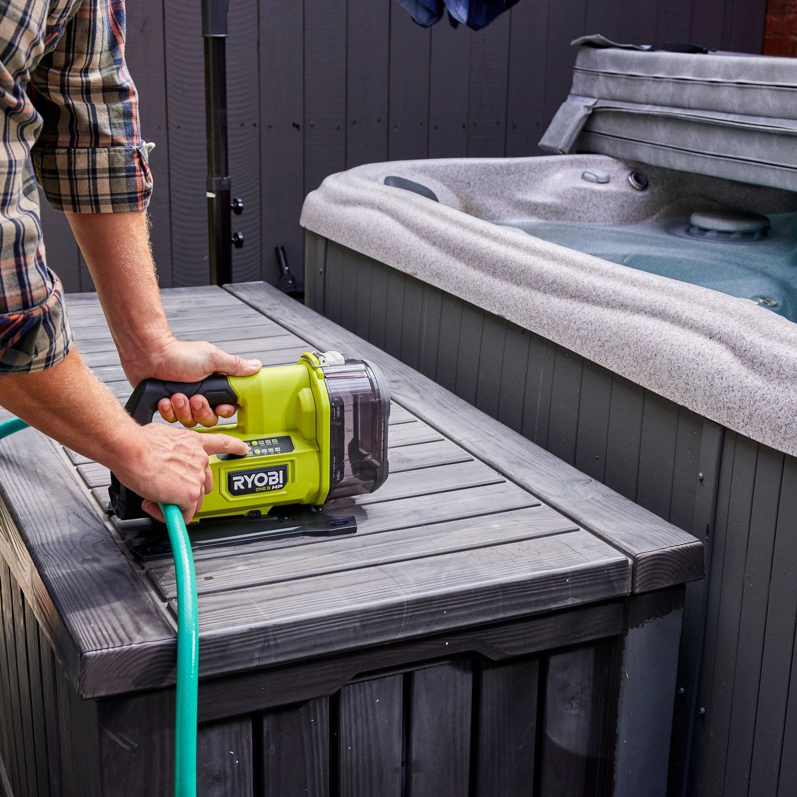 Ryobi 18V ONE+ HP Transfer Pump 2,271L/hr Tool Only R18XTRP10