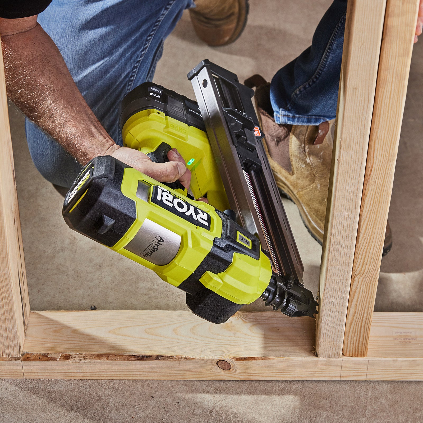 Ryobi 18V ONE+ HP Brushless 30-34° Framing Nailer - Tool Only (RFN1830X)
