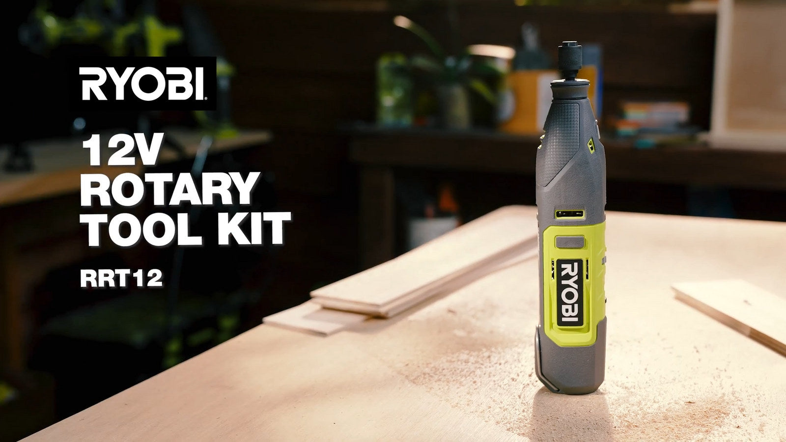 Ryobi 12V Rotary Tool 35000rpm RRT12