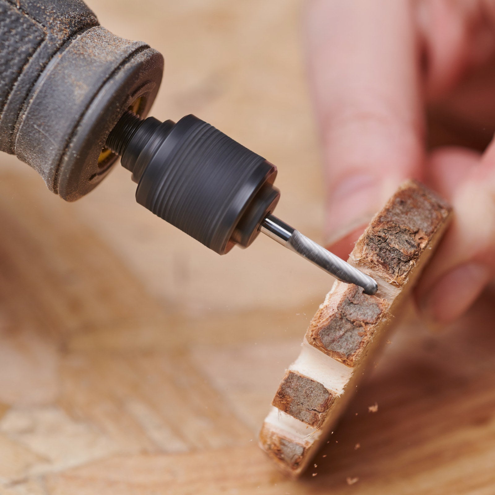 Ryobi 3.2mm Spear-Shaped Engraving Burr for Rotary Tools - Universal Shank
