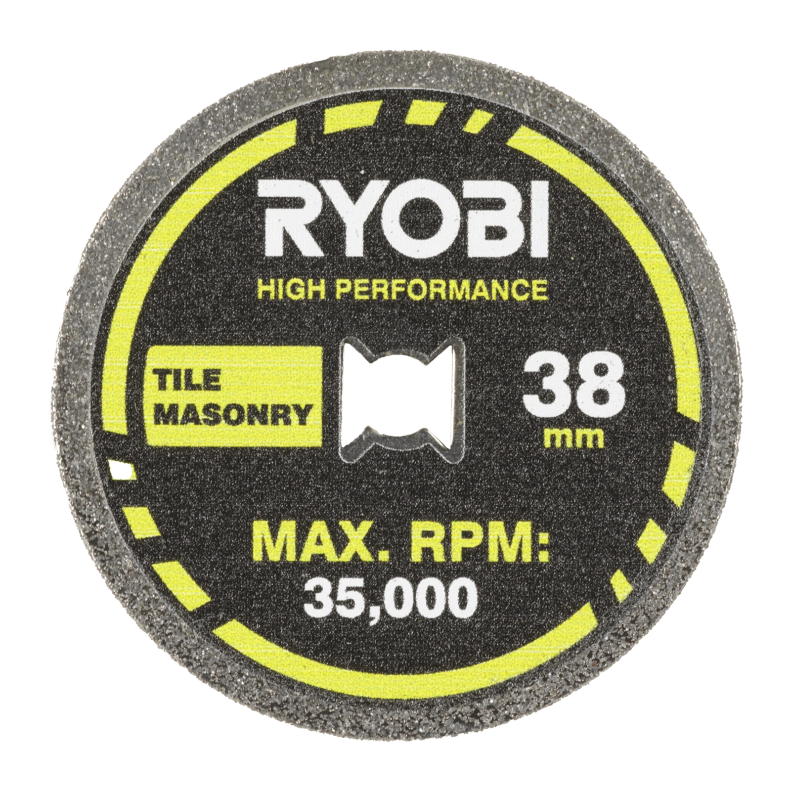 Ryobi 38mm Twist Lock Tile Cutting Wheel with Diamond Coating