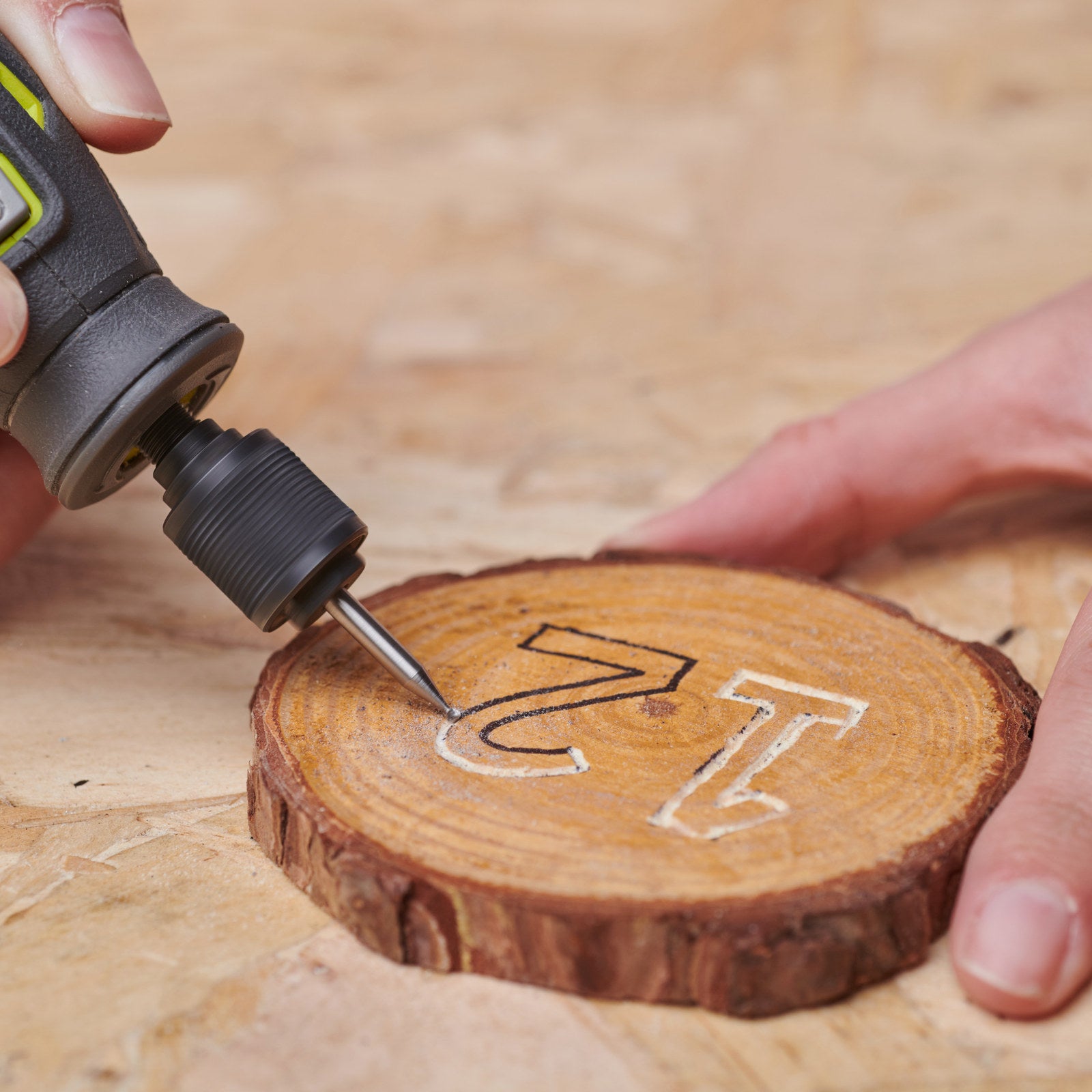 Ryobi 1.6mm Round-Shaped Engraving Burr for Rotary Tools - Detailing