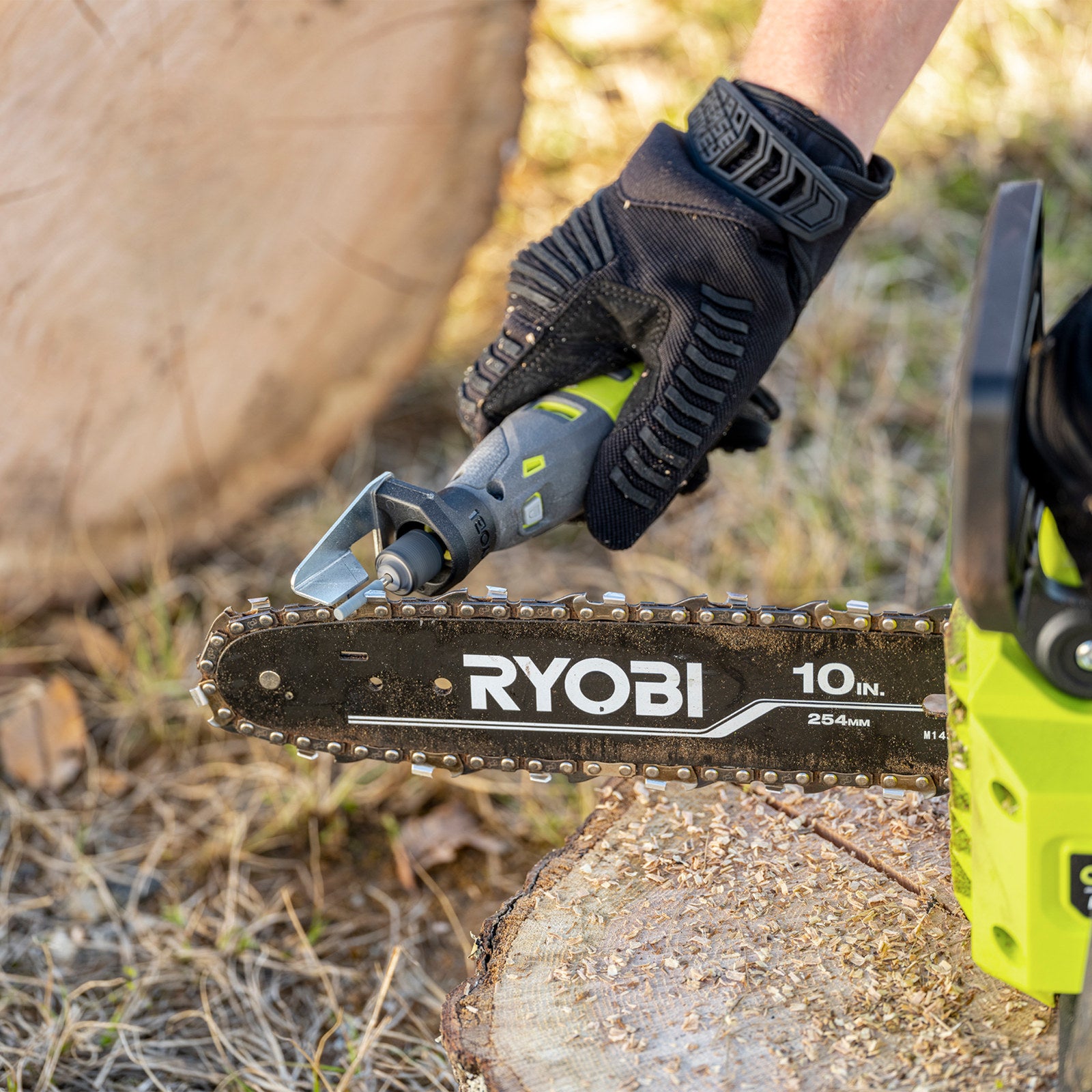 Ryobi Rotary Chainsaw Sharpening Stones Set - 3 Piece