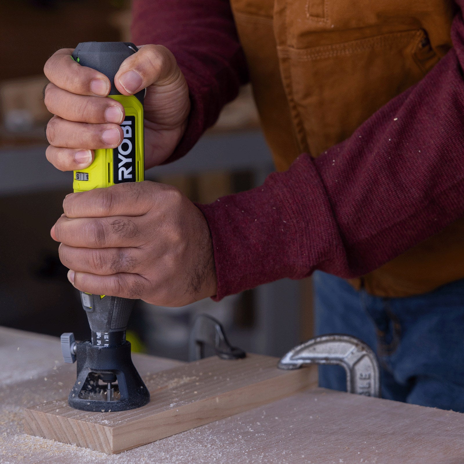 Ryobi Rotary Multi-Material Cutting Set - 4 Piece with Cutting Guide