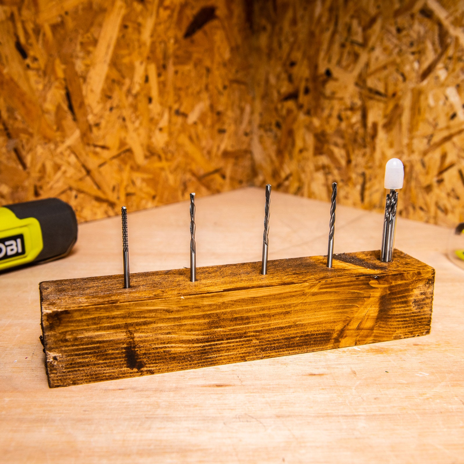 Ryobi 3.2mm Rotary Tool Wood & Plastic Drill Bit - 4 Pack