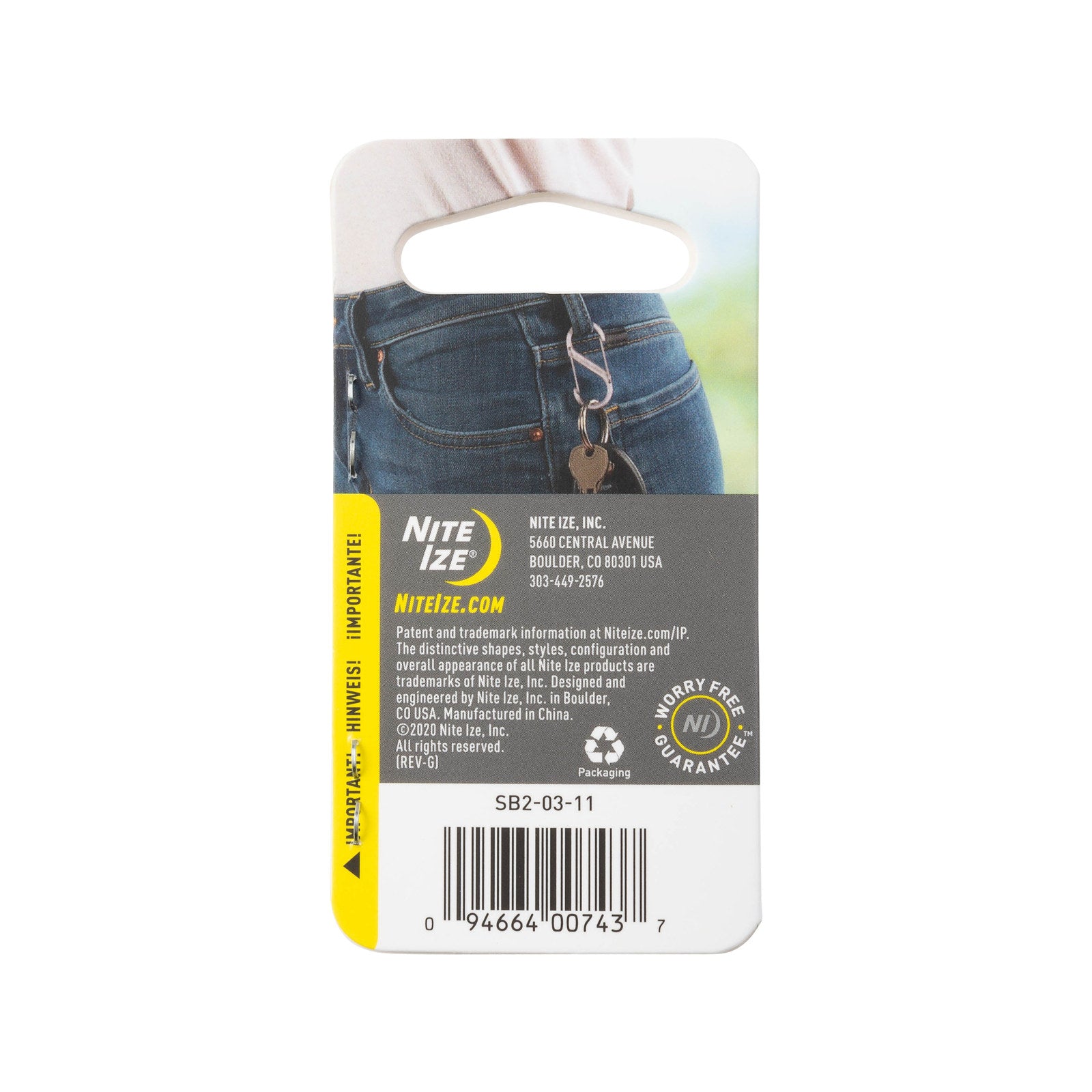 Nite Ize S-Biner Stainless Steel Dual Carabiner #2