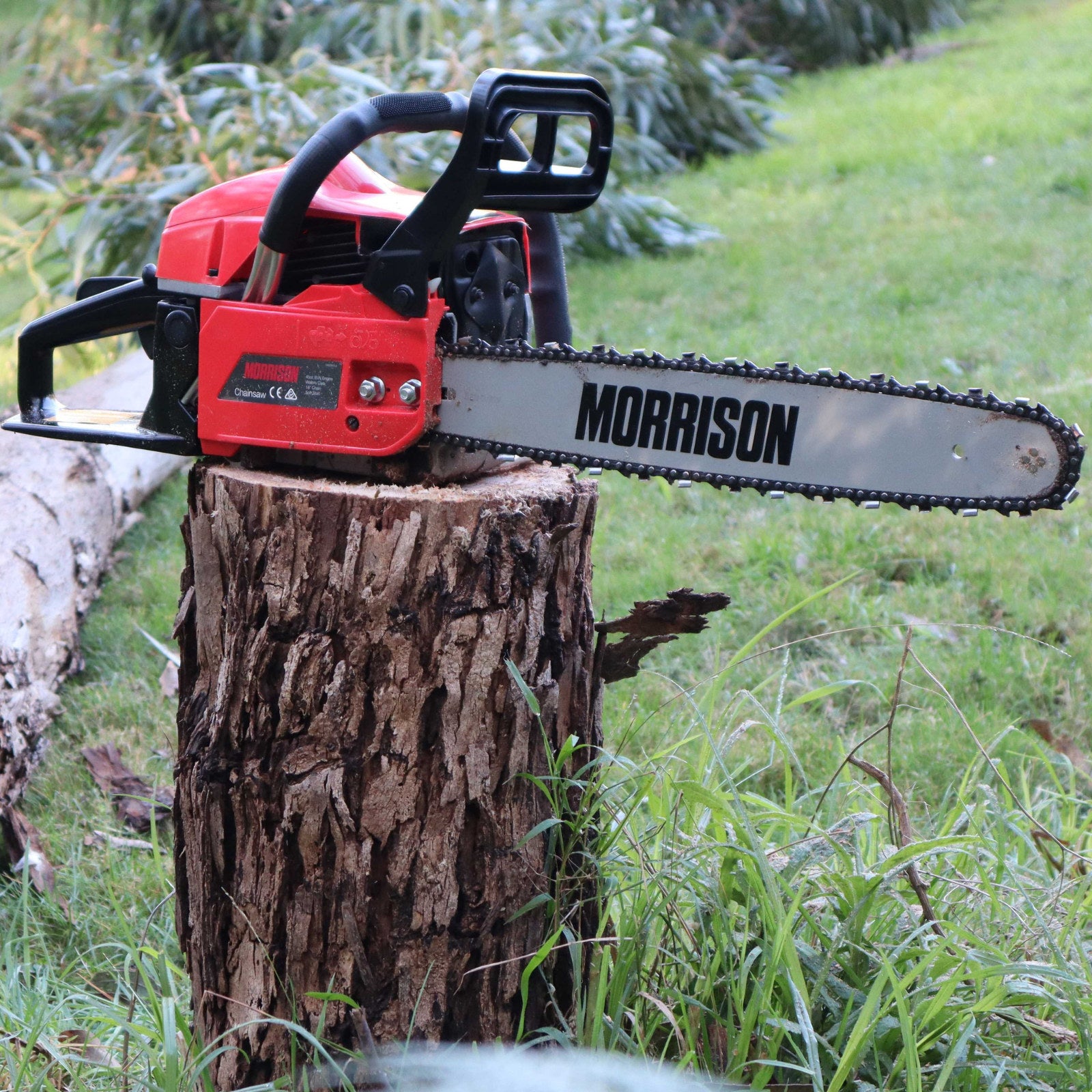 Morrison MCS45E 45cc Petrol Chainsaw with Chain Brake 553056