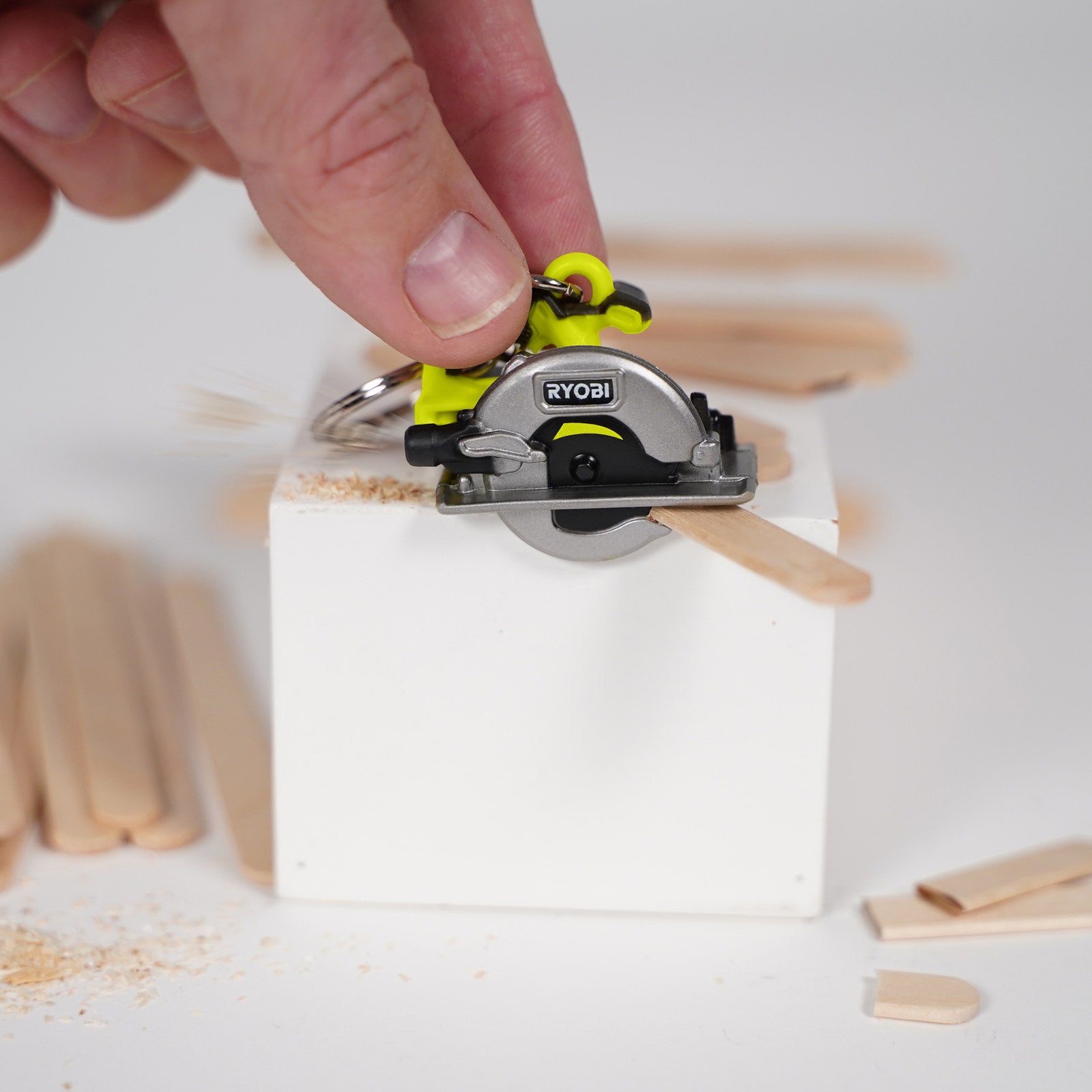 Ryobi MINI's Circular Saw Keyring 42 x 84 x 24mm