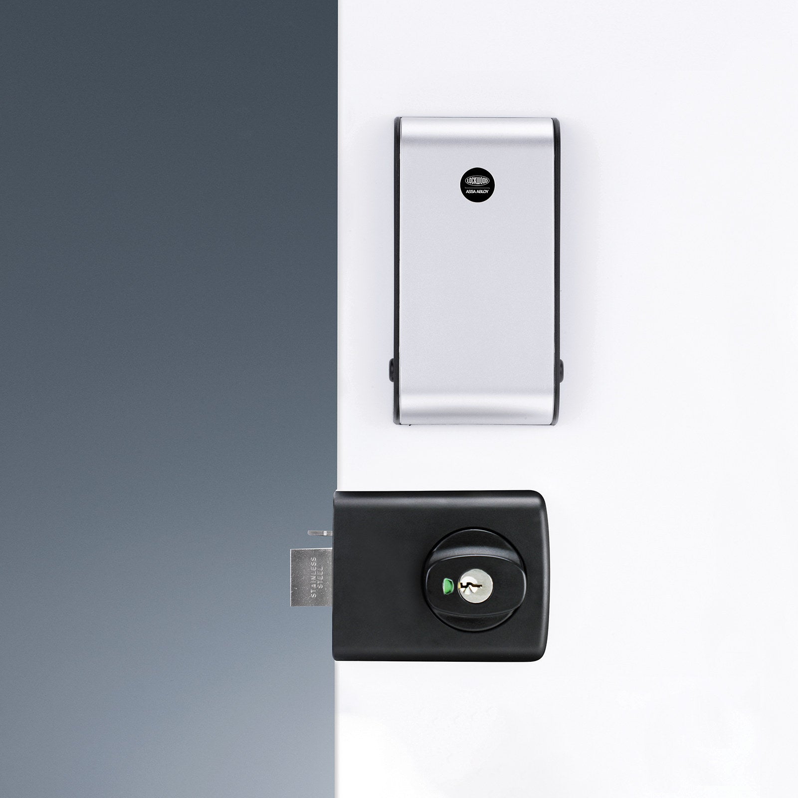 Lockwood 001Touch Plus Smart Deadlatch Matt Black 001TDDL-MBKDP