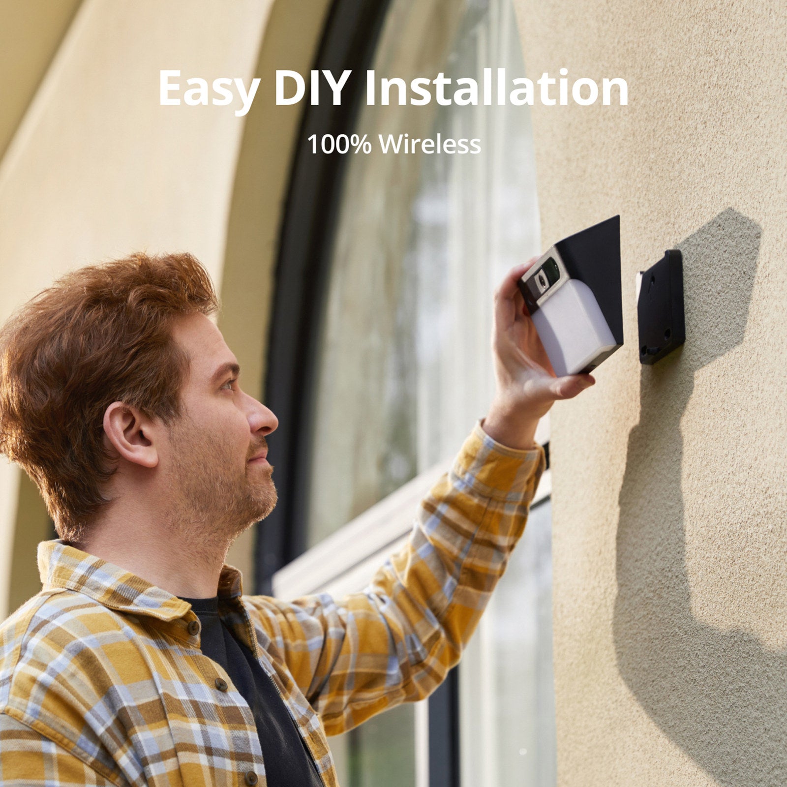 Eufy S120 Solar Wall Light Security Camera, 2K, 300lm, App Controlled T81A0C11