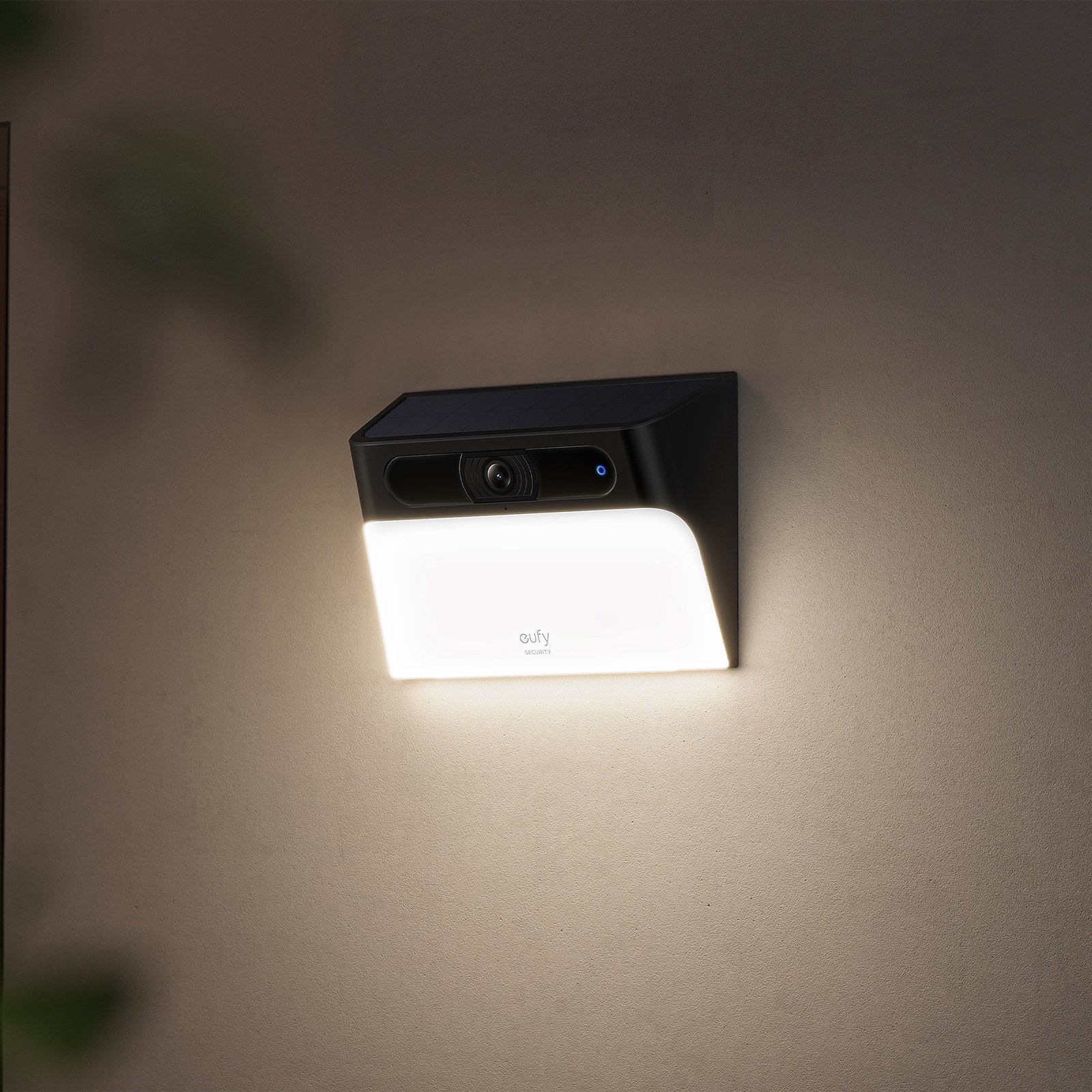 Eufy S120 Solar Wall Light Security Camera, 2K, 300lm, App Controlled T81A0C11