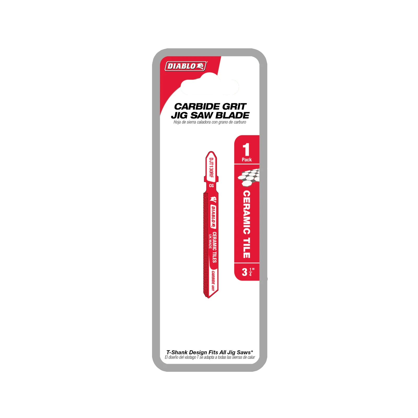 Diablo 82mm Carbide Grit Jig Saw Blade for Ceramic Tiles & Glass