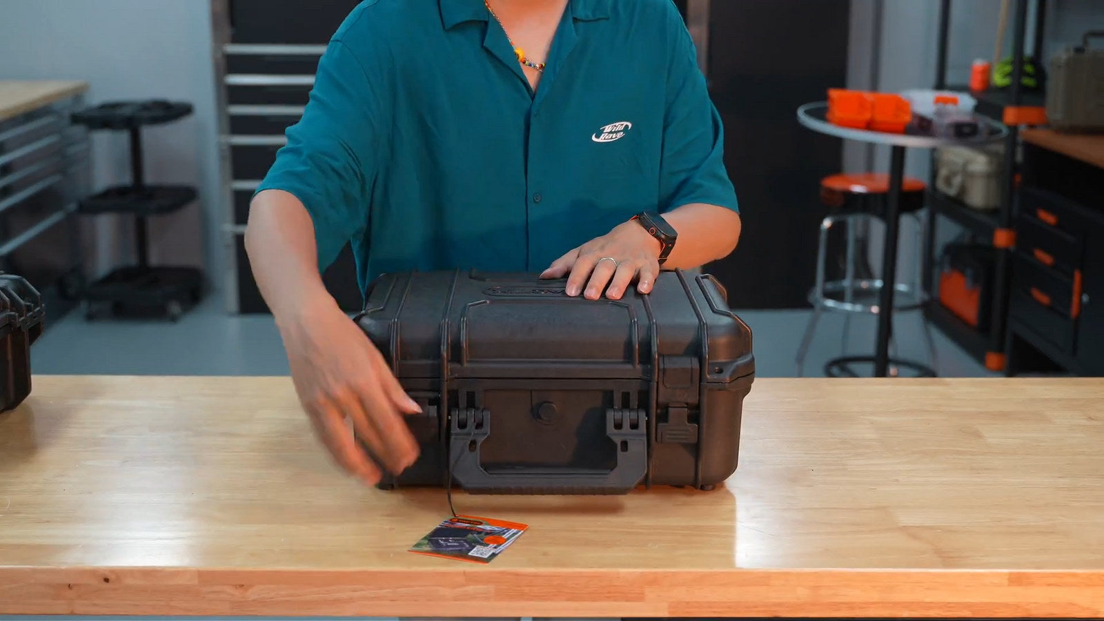 Tactix Black Extra Large Tough Case